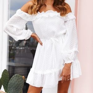 Hello Molly White Dress